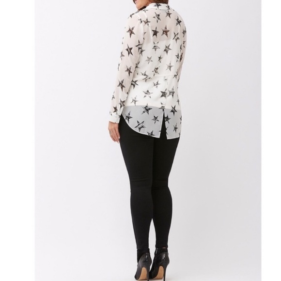 lane bryant white tops
